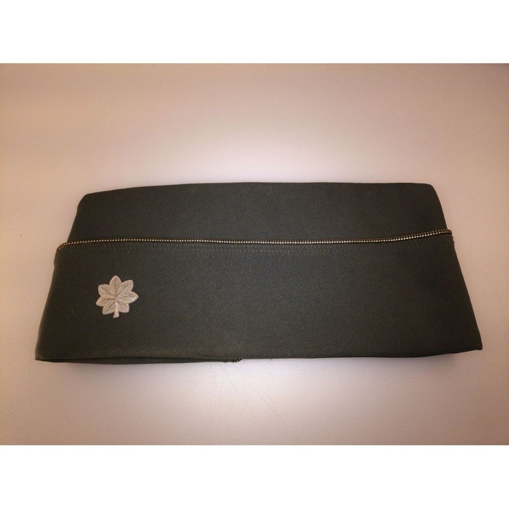 MONK UNIFORM Garrison Hat Men 7 Green Good‎ Military Oak Leaf Insignia